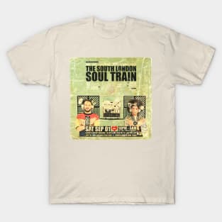 POSTER TOUR - SOUL TRAIN THE SOUTH LONDON 57 T-Shirt